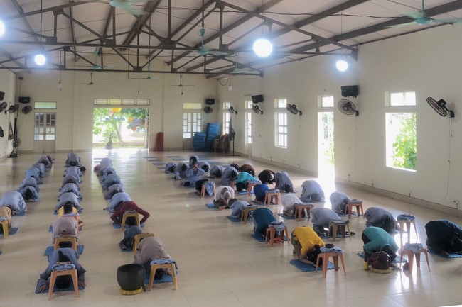 Chùa Đống Cao – Thanh Hóa: Lễ Quy y Tam bảo và Thiện sự ngày rằm