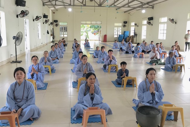 Chùa Đống Cao – Thanh Hóa: Lễ Quy y Tam bảo và Thiện sự ngày rằm