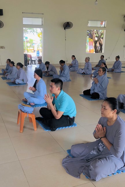 Chùa Đống Cao – Thanh Hóa: Lễ Quy y Tam bảo và Thiện sự ngày rằm