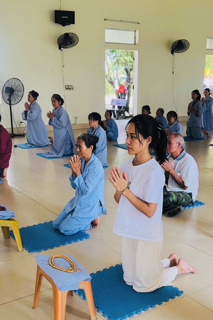 Chùa Đống Cao – Thanh Hóa: Lễ Quy y Tam bảo và Thiện sự ngày rằm