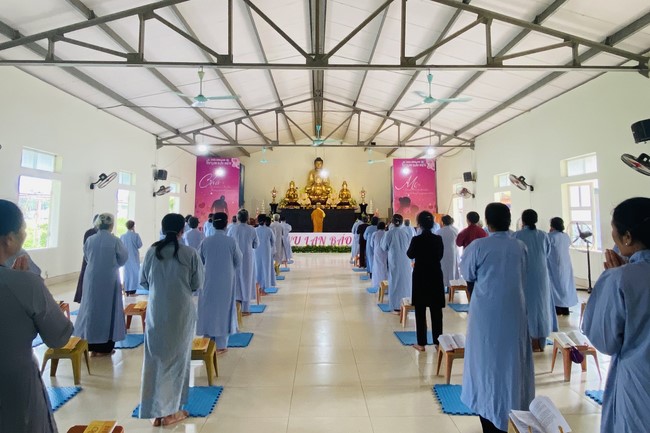 Chùa Đống Cao – Thanh Hóa: Lễ Quy y Tam bảo và Thiện sự ngày rằm