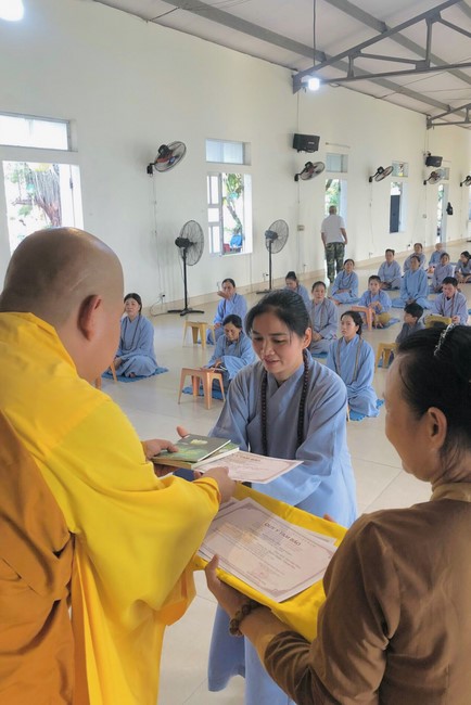 Chùa Đống Cao – Thanh Hóa: Lễ Quy y Tam bảo và Thiện sự ngày rằm