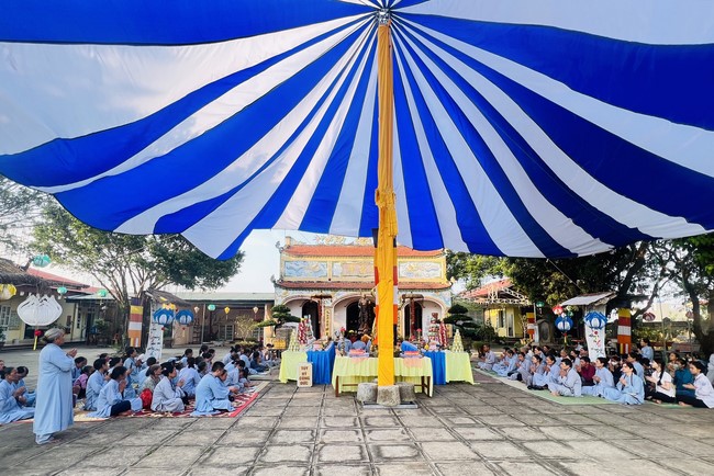 Chùa Đống Cao – Thanh Hóa: Lễ Quy y Tam bảo và Thiện sự ngày rằm