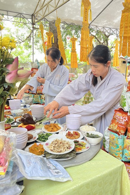 Chùa Đống Cao – Thanh Hóa: Lễ Quy y Tam bảo và Thiện sự ngày rằm