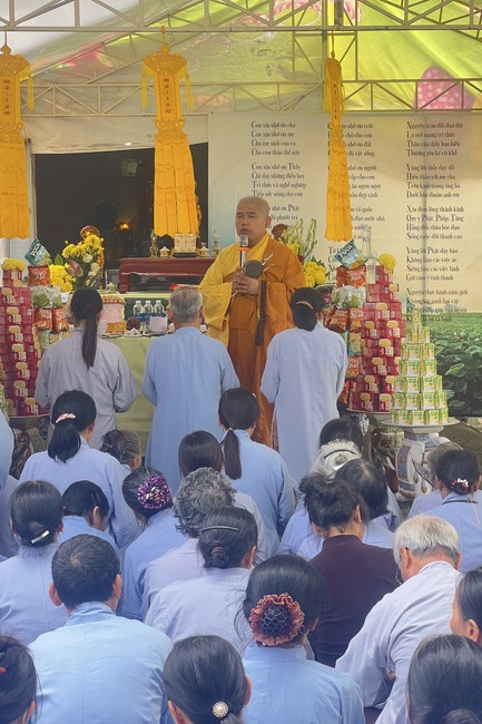 Chùa Đống Cao – Thanh Hóa: Lễ Quy y Tam bảo và Thiện sự ngày rằm