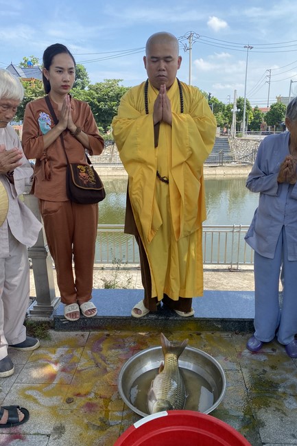 Chùa Đống Cao – Thanh Hóa: Lễ Quy y Tam bảo và Thiện sự ngày rằm