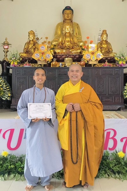 Chùa Đống Cao – Thanh Hóa: Lễ Quy y Tam bảo và Thiện sự ngày rằm