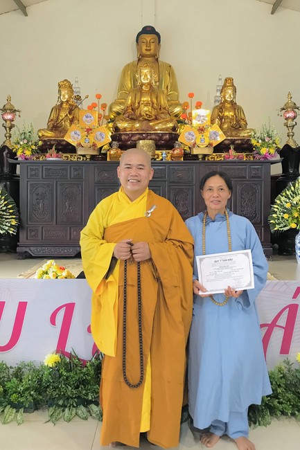 Chùa Đống Cao – Thanh Hóa: Lễ Quy y Tam bảo và Thiện sự ngày rằm