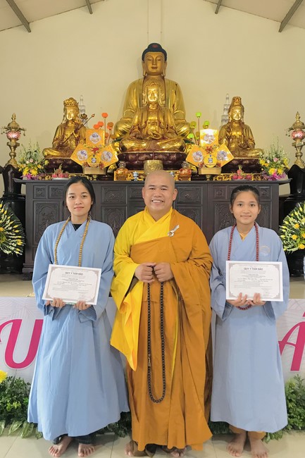 Chùa Đống Cao – Thanh Hóa: Lễ Quy y Tam bảo và Thiện sự ngày rằm