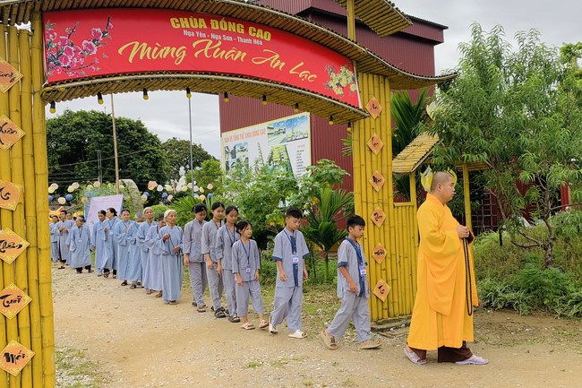 One-day Practice at Dong Cao Pagoda, Thanh Hoa