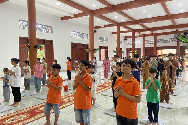 2nd  Teenager  Retreat at Dang Phap Pagoda, Binh Phuoc