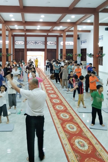 2nd  Teenager  Retreat at Dang Phap Pagoda, Binh Phuoc