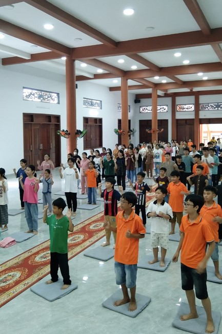 2nd  Teenager  Retreat at Dang Phap Pagoda, Binh Phuoc