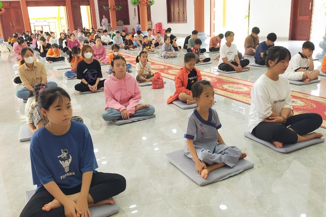 2nd  Teenager  Retreat at Dang Phap Pagoda, Binh Phuoc
