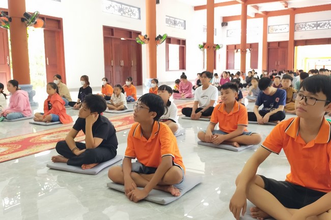 2nd  Teenager  Retreat at Dang Phap Pagoda, Binh Phuoc