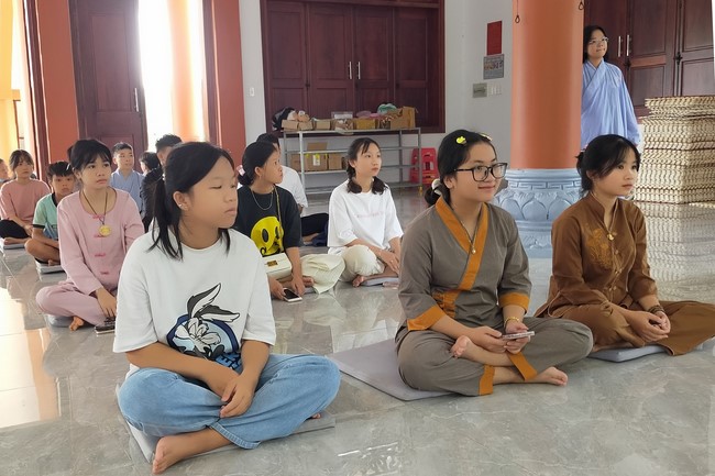 2nd  Teenager  Retreat at Dang Phap Pagoda, Binh Phuoc