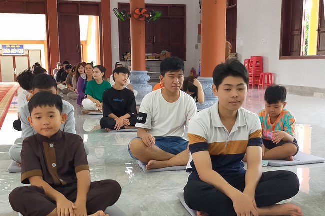 2nd  Teenager  Retreat at Dang Phap Pagoda, Binh Phuoc