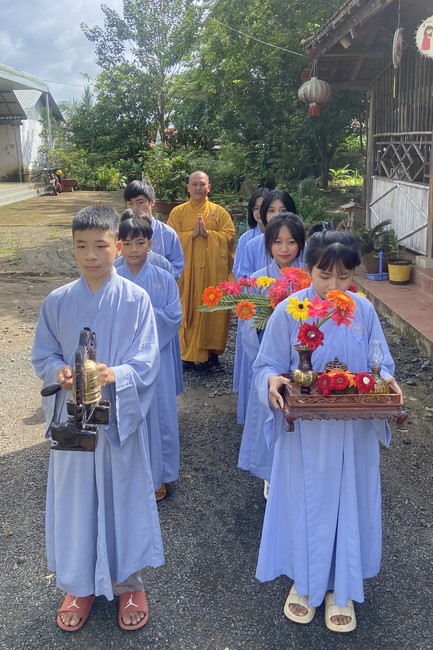 2nd  Teenager  Retreat at Dang Phap Pagoda, Binh Phuoc