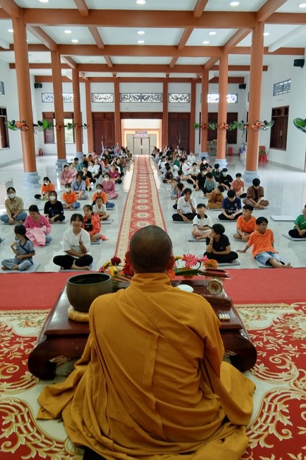 2nd  Teenager  Retreat at Dang Phap Pagoda, Binh Phuoc