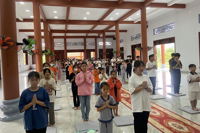 2nd  Teenager  Retreat at Dang Phap Pagoda, Binh Phuoc