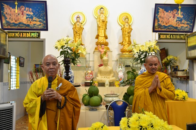 The 6th One-Day Retreat, and Celebrating the Longevity at Minh Chat Ashram in Can Tho