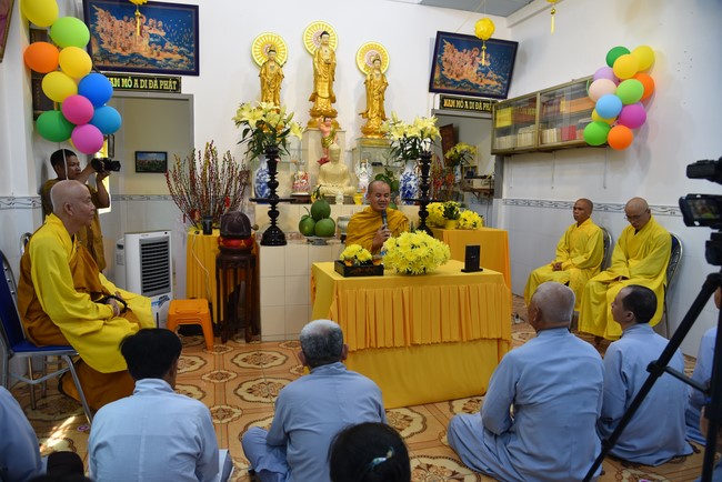 The 6th One-Day Retreat, and Celebrating the Longevity at Minh Chat Ashram in Can Tho