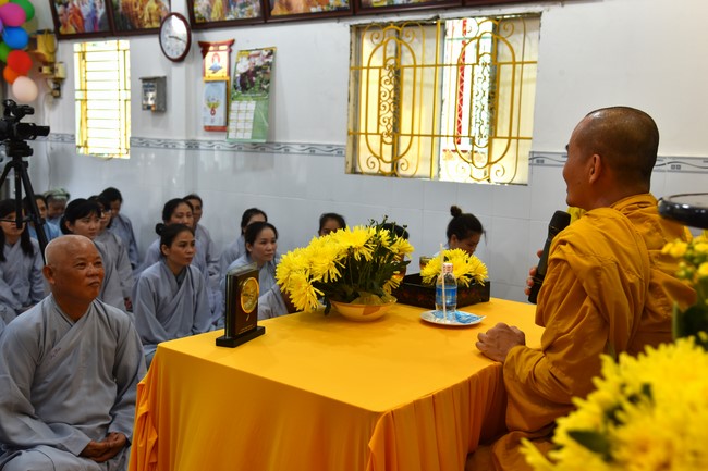 The 6th One-Day Retreat, and Celebrating the Longevity at Minh Chat Ashram in Can Tho