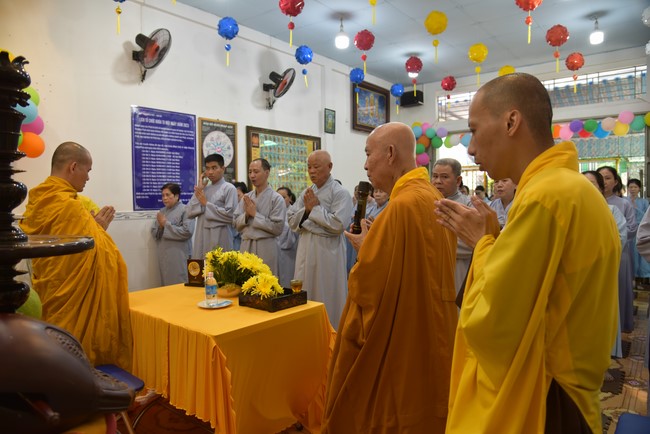 The 6th One-Day Retreat, and Celebrating the Longevity at Minh Chat Ashram in Can Tho
