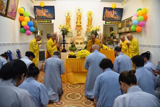 The 6th One-Day Retreat, and Celebrating the Longevity at Minh Chat Ashram in Can Tho