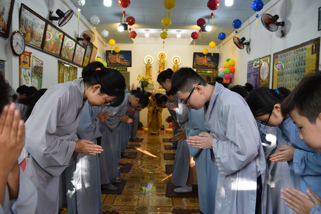 The 6th One-Day Retreat, and Celebrating the Longevity at Minh Chat Ashram in Can Tho