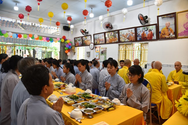 The 6th One-Day Retreat, and Celebrating the Longevity at Minh Chat Ashram in Can Tho