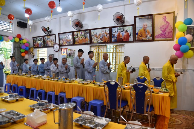 The 6th One-Day Retreat, and Celebrating the Longevity at Minh Chat Ashram in Can Tho