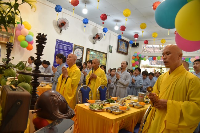 The 6th One-Day Retreat, and Celebrating the Longevity at Minh Chat Ashram in Can Tho