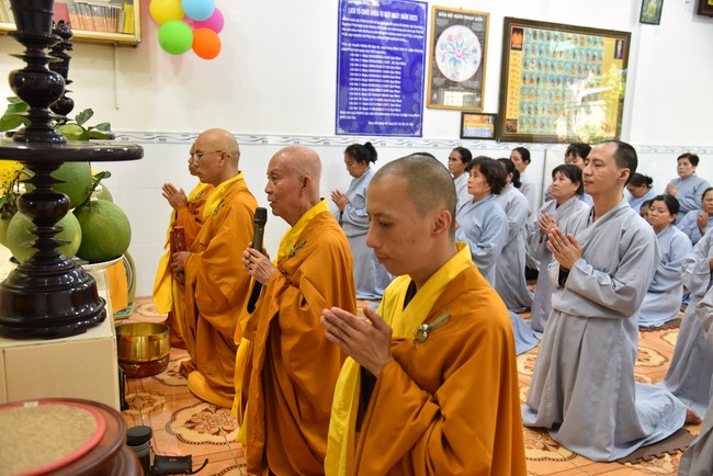 The 6th One-Day Retreat, and Celebrating the Longevity at Minh Chat Ashram in Can Tho