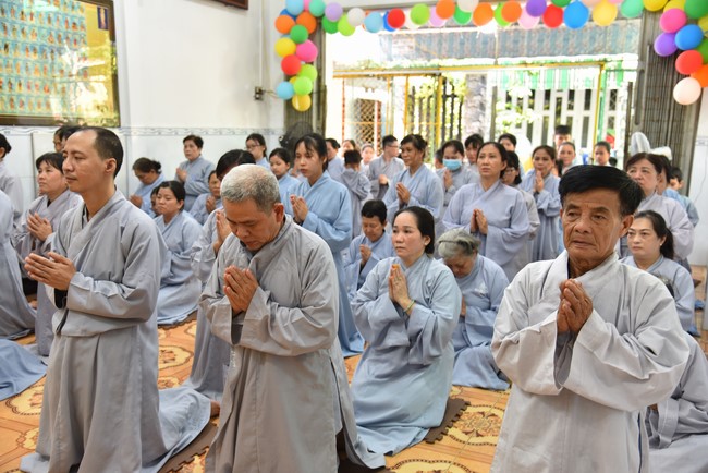 The 6th One-Day Retreat, and Celebrating the Longevity at Minh Chat Ashram in Can Tho