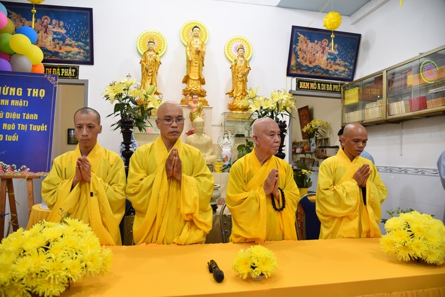 The 6th One-Day Retreat, and Celebrating the Longevity at Minh Chat Ashram in Can Tho