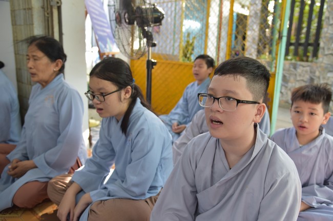 The 6th One-Day Retreat, and Celebrating the Longevity at Minh Chat Ashram in Can Tho