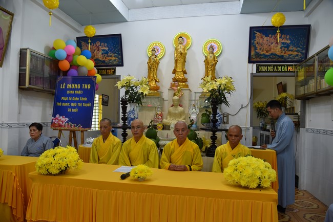 The 6th One-Day Retreat, and Celebrating the Longevity at Minh Chat Ashram in Can Tho
