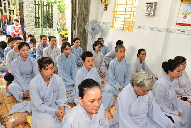 The 6th One-Day Retreat, and Celebrating the Longevity at Minh Chat Ashram in Can Tho