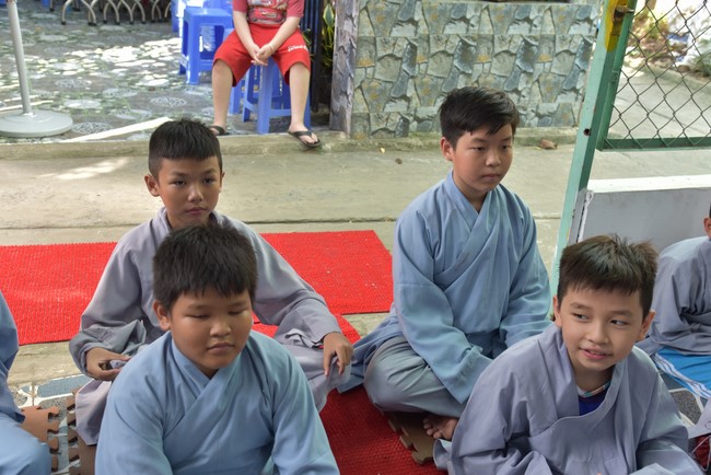 The 6th One-Day Retreat, and Celebrating the Longevity at Minh Chat Ashram in Can Tho