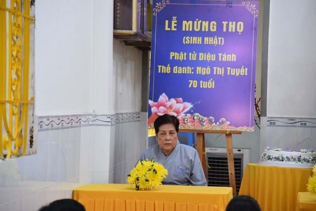 The 6th One-Day Retreat, and Celebrating the Longevity at Minh Chat Ashram in Can Tho