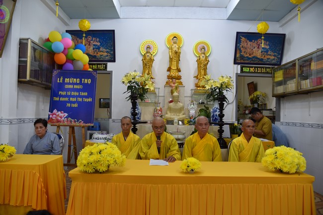 The 6th One-Day Retreat, and Celebrating the Longevity at Minh Chat Ashram in Can Tho
