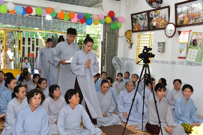 The 6th One-Day Retreat, and Celebrating the Longevity at Minh Chat Ashram in Can Tho