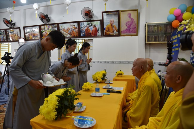 The 6th One-Day Retreat, and Celebrating the Longevity at Minh Chat Ashram in Can Tho