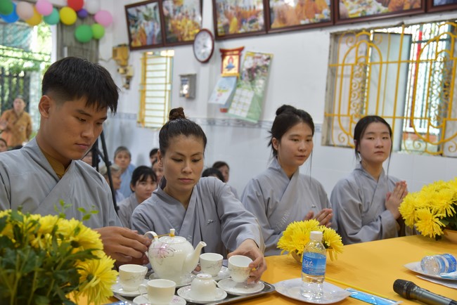 The 6th One-Day Retreat, and Celebrating the Longevity at Minh Chat Ashram in Can Tho