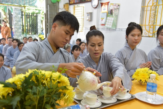 The 6th One-Day Retreat, and Celebrating the Longevity at Minh Chat Ashram in Can Tho