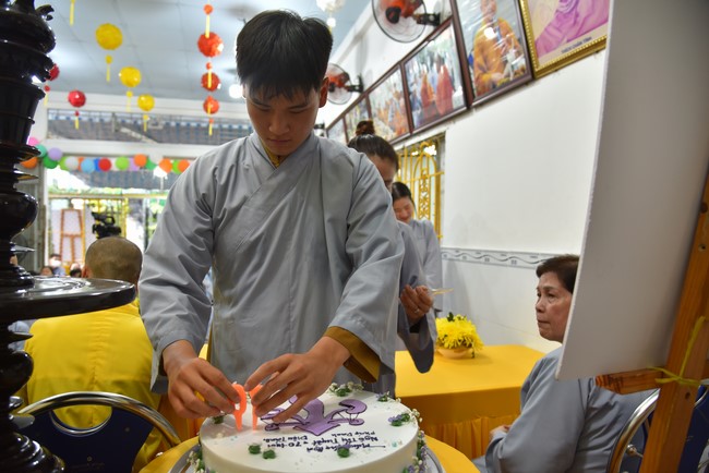 The 6th One-Day Retreat, and Celebrating the Longevity at Minh Chat Ashram in Can Tho