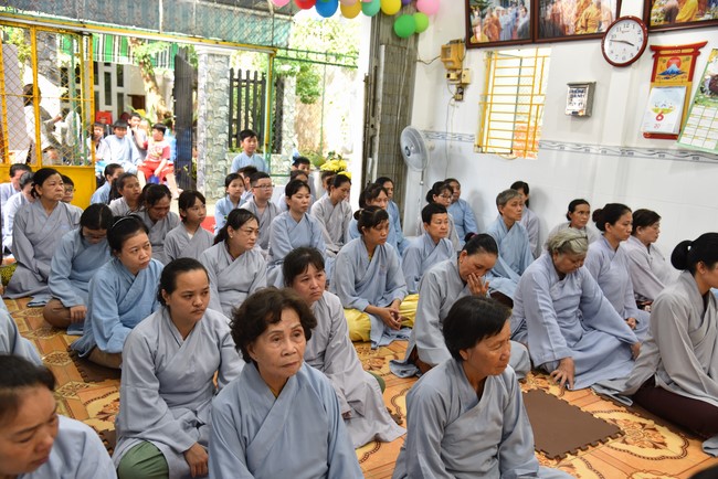 The 6th One-Day Retreat, and Celebrating the Longevity at Minh Chat Ashram in Can Tho
