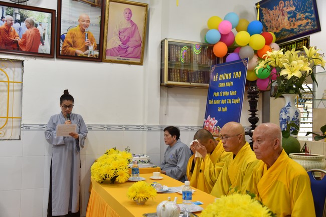 The 6th One-Day Retreat, and Celebrating the Longevity at Minh Chat Ashram in Can Tho