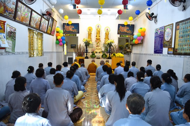 The 6th One-Day Retreat, and Celebrating the Longevity at Minh Chat Ashram in Can Tho
